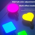 thumbnail image 4 of SharkTRUE Adjustable RGB Clip-On Selfie Fill Light: Three Color Temps, Easy Operation, Compact Design, 4 of 8