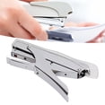 thumbnail image 4 of Hand Held Stapler, Plier Stapler Heavy Duty Office Stapler Hand Held 10 Sheets Stapler Papers Stapling Machine Ergonomic Labor Saving Mini Stapler, 4 of 8
