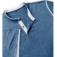 thumbnail image 6 of Mens Henley Shirts Short Sleeve Summer Casual Classic Cotton T Shirts Button Shirt, 6 of 6