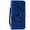 Blue, variant on OnePlus Nord N200 5G Wallet Case, Dteck Embossed Butterfly PU Leather Magnetic Folio Flip Wallet Case Built-in Card Holder with Wrist Strap Stand Cover For OnePlus Nord N200 5G 2021,Blue