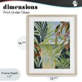thumbnail image 4 of Stupell Industries Bohemian Coastal Morning Leaves Birch Framed Print Under Glass, 13 x 16, by Dani Heyward, 4 of 8