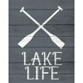 thumbnail image 2 of Allen, Kimberly 12x14 White Modern Wood Framed Museum Art Print Titled - Lake House 5, 2 of 4