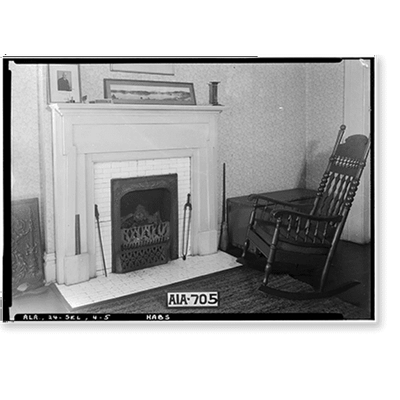 Historic Print, A. T. Mabry House, 629 Tremont Street, Selma, Dallas County, AL - 5, 16" x 20"