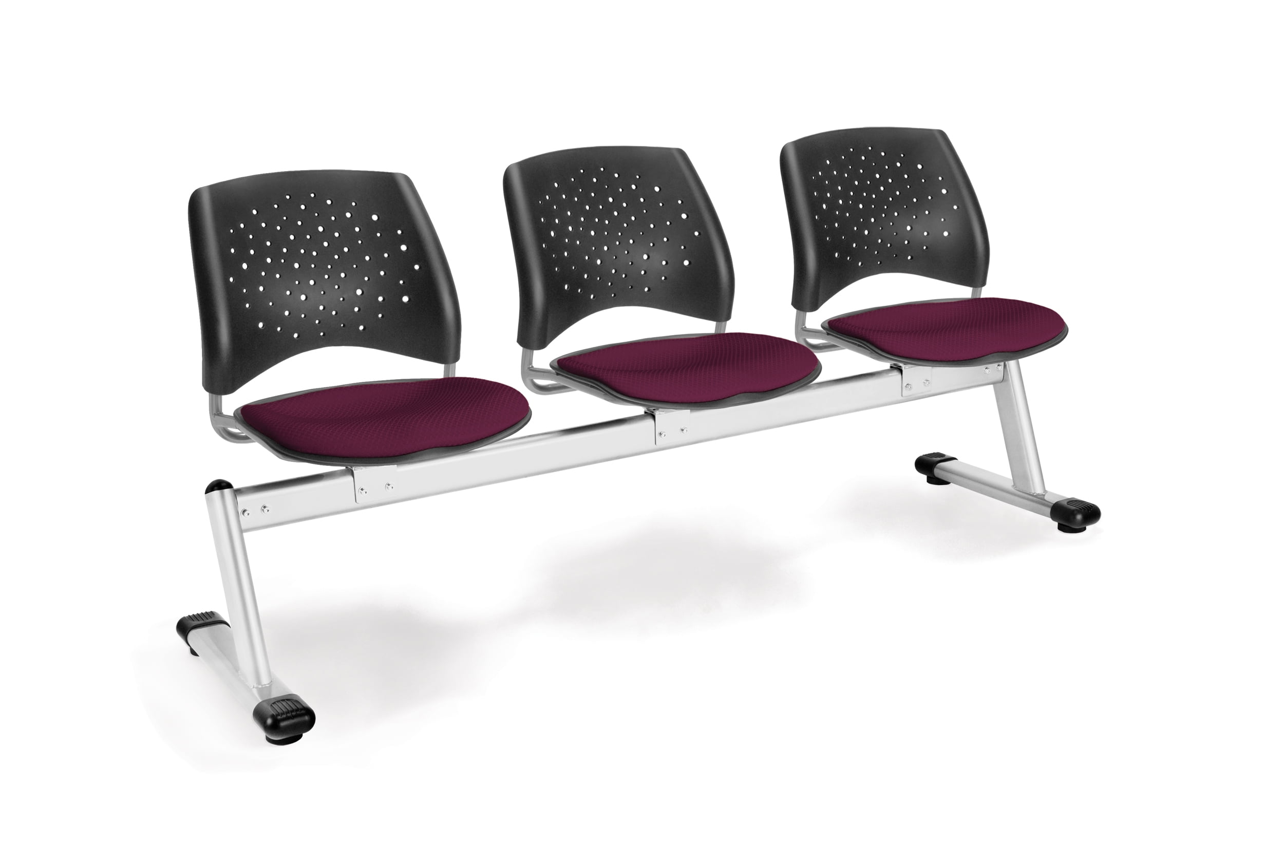 plastic chair 3 seater