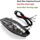 thumbnail image 3 of Luz trasera de freno LED para motocicleta, 12 V, universal, para quad, ATV, moto de cross, chopper personalizada, 3 of 5