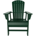 thumbnail image 5 of Portside 5-Piece Square Table and Seashell Adirondack Chair Dining Set, 5 of 9
