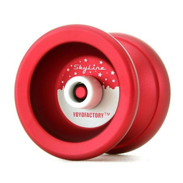 YoYoFactory Skyline YoYo Aluminum YoYo with Hubstack (Red) Walmart