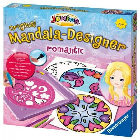 Junior Mandala - Romantic - Art Supplies by Ravensburger (29897)