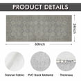 thumbnail image 5 of 2x5 Washable Hallway Runner Rug, Non Slip Low Pile Soft Carpet, Vintage Distressed Oriental Dusty Blue Runner Rugs for Entryway Bedroom Kitchen Laundry, 5 of 12