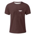 thumbnail image 1 of Mens Tops Tee Shirts Big T Shirts for Men Heat compatible with Machine for T Shirts Men T Shirts Pack Big And Tall Graphic T Shirts for Men Mens Shirts Large T Shirts for Men Exchange Men T, 1 of 4
