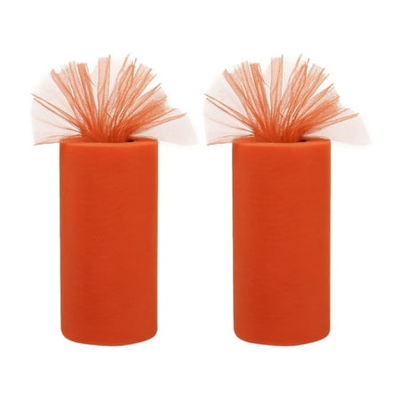 

FRCOLOR Tulle Fabric Roll Ribbon Spool Wedding Table Sash Swing Skirt Tutu Bolt Chair Glitter Rolls Runner Dress
