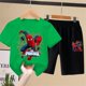 thumbnail image 1 of Spiderman Baby Boys Ropa Camisetas Conjuntos Verano Dibujos animados Mickey Mouse Camisetas Pantalones cortos Trajes deportivos Ropa para niños Traje 2-13y9-10T (Etiqueta 150) Gao Jinjia LED, 1 of 2
