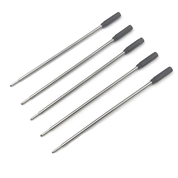 CCOCC Ballpoint Pen Refills,10 Pack,Fine Point,Smooth Writing,1mm Tip (Black)