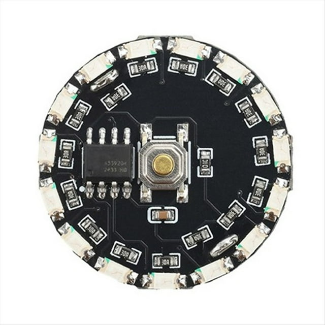 Lámpara LED Inalámbrica con Botón de 16 Modos, Control por Batería, Luz Intermitente, Giratoria y de Gradiente, Modelo de Juguete , Color Verde.