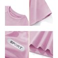 thumbnail image 4 of Hiijoy Big Girls Quick Drying Sports Tracksuit Short Sleeve T-Shirt Shorts Set, Sizes 9-10Y, 4 of 4