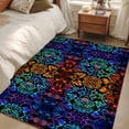 thumbnail image 4 of 2.7'x5' Area Rugs, Boho Indoor Outdoor Area Rug for Living Room Bedroom, Modern Geometric Abstract Art Colorful Ethnic Washable Bathroom Rugs Kitchen Floor Carpet Mats Home Decor Aesthetic, 4 of 8