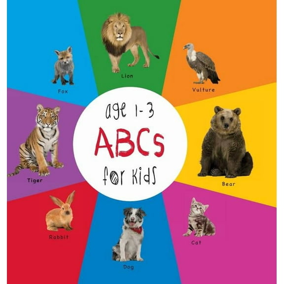 ABC Animals for Kids age 1-3 (Engage Early Readers: Children's Learning Books) with FREE EBOOK (Hardcover)