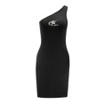 thumbnail image 1 of Vestido de mujer con hombros descubiertos, minivestido elegante de primavera para viaje, aniversario, playa XL, 1 of 7