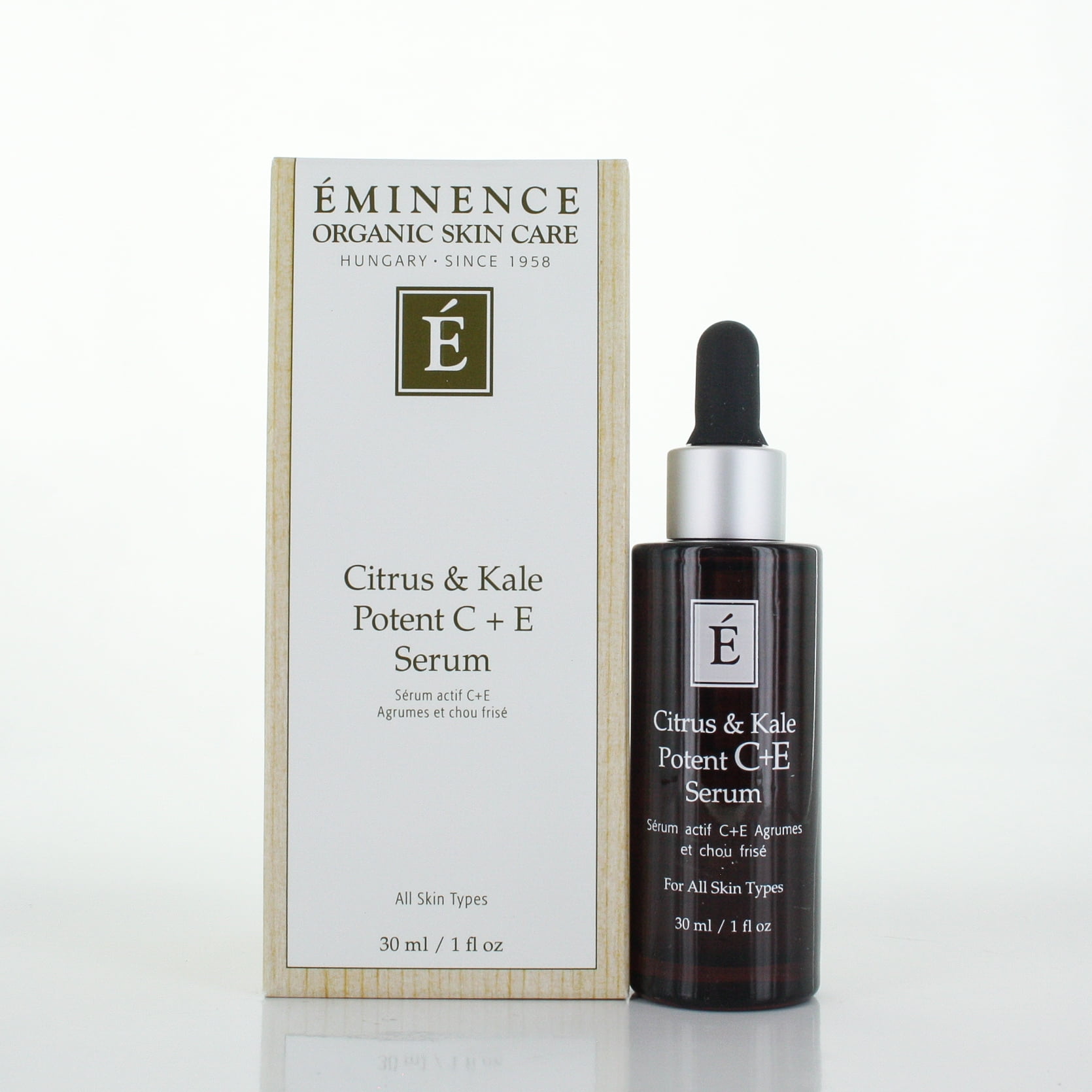 Eminence Organic Skin Care - Eminence Citrus & Kale Potent C+E Serum 1oz/30ml - Walmart.com 