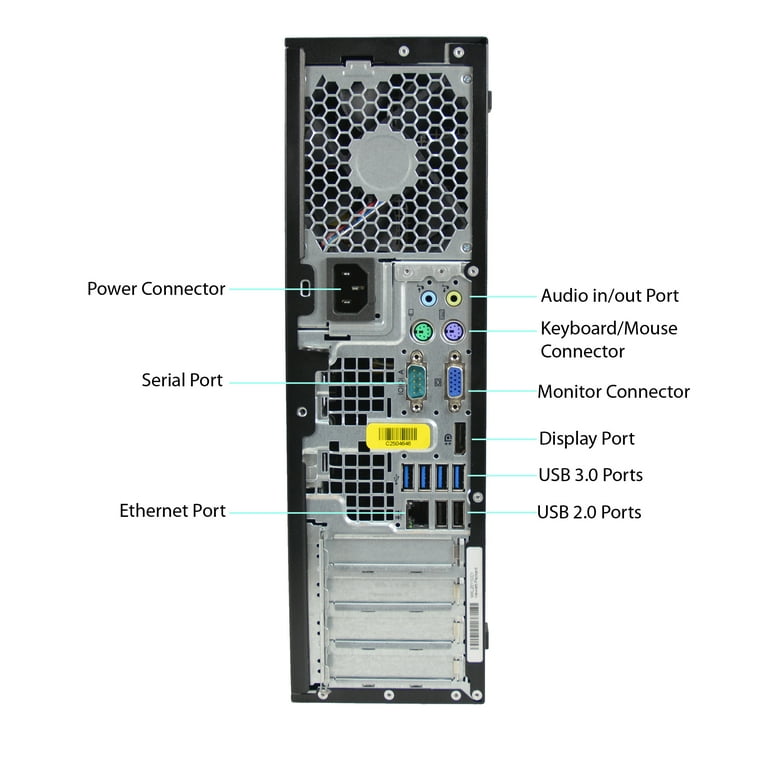 ☆HP 6300SFF Core i5 3470 8GB 500GB Win10 HP Compaq 6300 Pro Desktop PC SFF | Intel Core i5 3470 3.2GHz