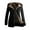 Black winter coat, variant on Fleece Jacket for Women Usmixi Winter Pea Jacket for Women Vintage Leopard Print Lined Open Front Zip Hooded Coats Long Sleeve Slim Faux Fur Ladies Outwear Jacket Holiday