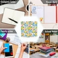 thumbnail image 6 of FORMRS 1-Subject Spiral Notebook 8" x 5" College Ruled 60 Refillable Sheet A5 Hard Cover, 2 Pack, Blue Floral Wave, 6 of 7