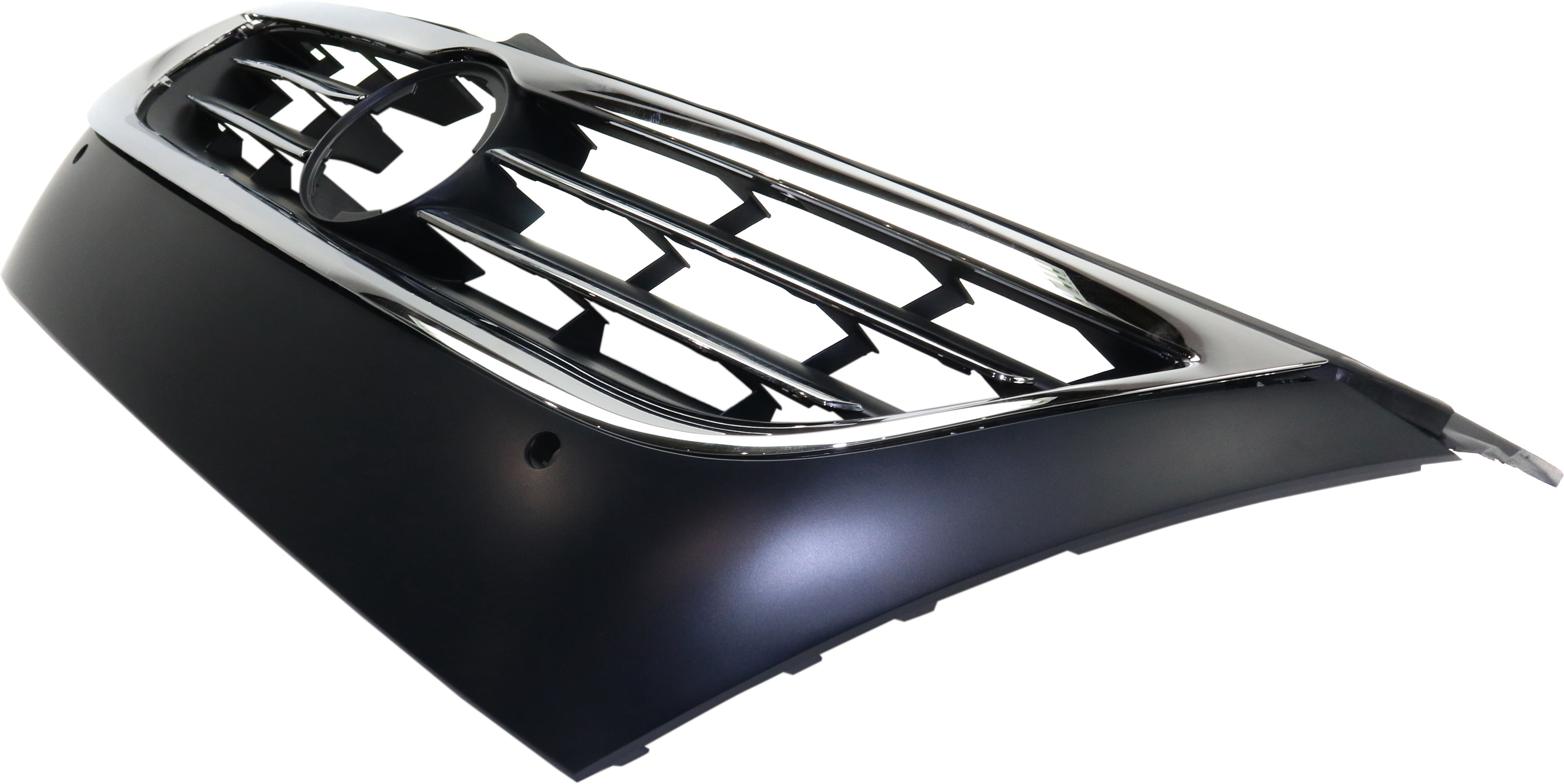 Grille Assembly Compatible With 2009-2012 Volkswagen CC 2009-2010 Passat Primed Black Shell and Insert CAPA Certified