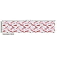 thumbnail image 3 of Ambesonne Colorful Fabric by the Yard Upholstery, Dotted Brushstroke Pattern, 1 Yard, Violet Pale Rust and White, 3 of 5