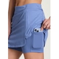 thumbnail image 3 of RBX Active Women's Skort with Pockets Ultra Soft Active Golf Skirt with Inner Biker Shorts, 3 of 7
