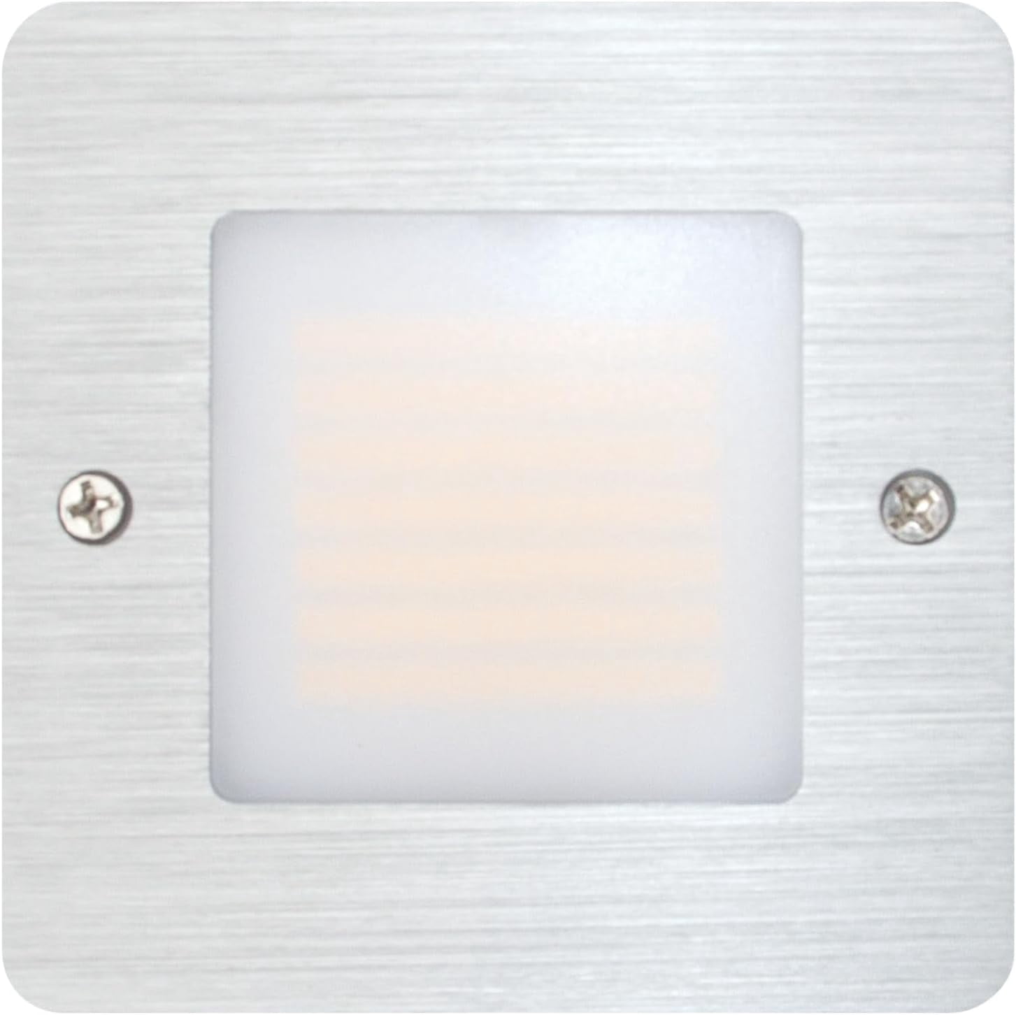 JJEAN-Square Low Profile Under Cabinet LED Puck Light 4000K 238211