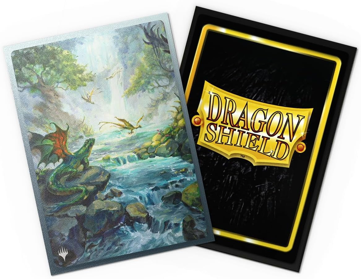 Dragon Shield: Standard 100ct Sleeves - Landfall Series - Misty Rainforest (Dual Matte)