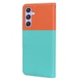 thumbnail image 4 of Cute Cartoon Wallet Phone Case for Samsung Galaxy A34 5G with Card Holder Soft PU Leather Kickstand Cover for Men and Women Magnetic Shockproof Protective with Lanyard, Skyblue, 4 of 9