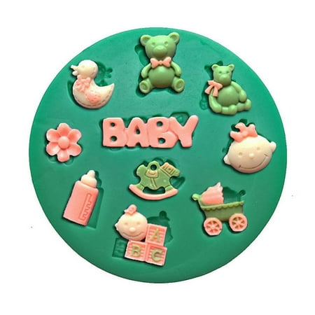 

BOOYOU Cake Mould Silicone Material Fondant Molds Chocolate Moulds Baking Accessories 24 Styles Choose for Kitchen Baking Candy