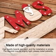 thumbnail image 5 of Adornos navideños adornos de letras de madera., 5 of 5