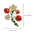 thumbnail image 2 of unbranded Decorativo De Aleación En De Fresa Con Rhinestones Para Uso Diario, 2 of 8