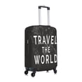 thumbnail image 3 of Balery Travel The World1 Luggage Cover Protector, Scratch And Dirt Resistant, Fits 18-32 Inch Luggage -, 3 of 9