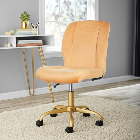 Mainstays Plush Velvet Office Chair