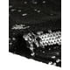 thumbnail image 5 of VESTIDO DE MUJER INSPIRE CHIC Con Tirantes Ajustables y Lentejuelas Brillantes Vestidos Mini A-Line S Negros, 5 of 6