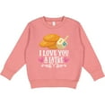 thumbnail image 2 of Inktastic Hanukkah Funny Latke Toddler Sweatshirt, 2 of 4