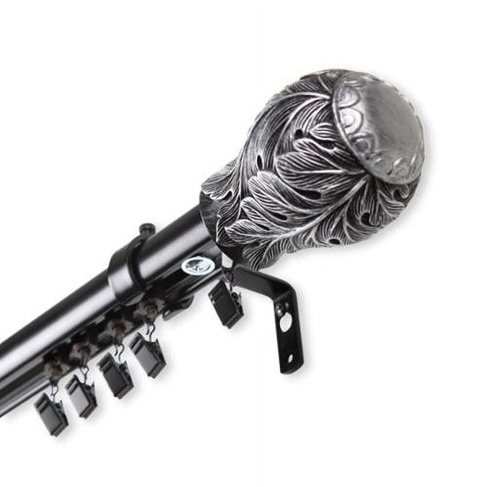 InStyleDesign  Frond Cordless Traverse Curtain Rod 48 to 86 inch