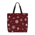 thumbnail image 1 of Fotbe Romantic white snowflakes Bolsa Tote con Estampado para Mujer, Bolsos con Cremallera, Bolsa de Hombro Casual de Gran Capacidad con Bolsillos Internos, 1 of 7