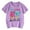 Purple, variant on MuXiKeJi Clothes Cool 67 Six Letter Print Graphic T-Shirt For Boys Youth Teen Casual Daily Wear Comfortable Short Sleeve Tee