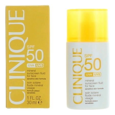UPC 020714776114 product image for Broad Spectrum SPF 50 Mineral Sunscreen Fluid for Face by Clinique for Women - 1 | upcitemdb.com