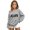 ZE Grey, variant on WAYUTE Sweatshirts for Girls Oversized Off the Shoulder Bow Print Rib Hemline Long Sleeve Crewneck Sweatshirt for Youth Kids Casual Streetwear,Gray,Size 13-14 Y