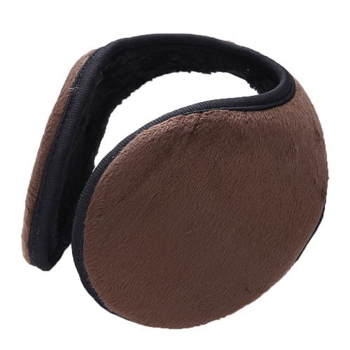 AkoaDa AkoaDa Earmuffs Men Winter Solid Warm Soft Antifreeze Rear