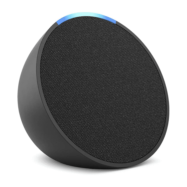 Bocina Inteligente Echo Pop con Alexa Negro - Version Asia compartible