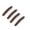Black and White, variant on Matte Solid Color Rectangle Spring Hair Clips For Women Girls, Non-Slip Bangs Hair Pins, Daily Hairstyle Accessories, 2 Pack, Blue