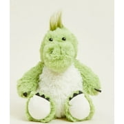 Warmies: GREEN DINOSAUR JR. NEW Plush Heatable Lavender Scented Stuffed Animal