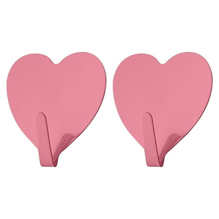 

Ttybhh Clearance 2Pcs Wrought Iron Love Hook Self-Adhesive Punch-Free Stainless Steel Hook Heart-Shaped Hook Home Creative Decoration School Supplies Promotion Sale! Include: 2X Love Hook