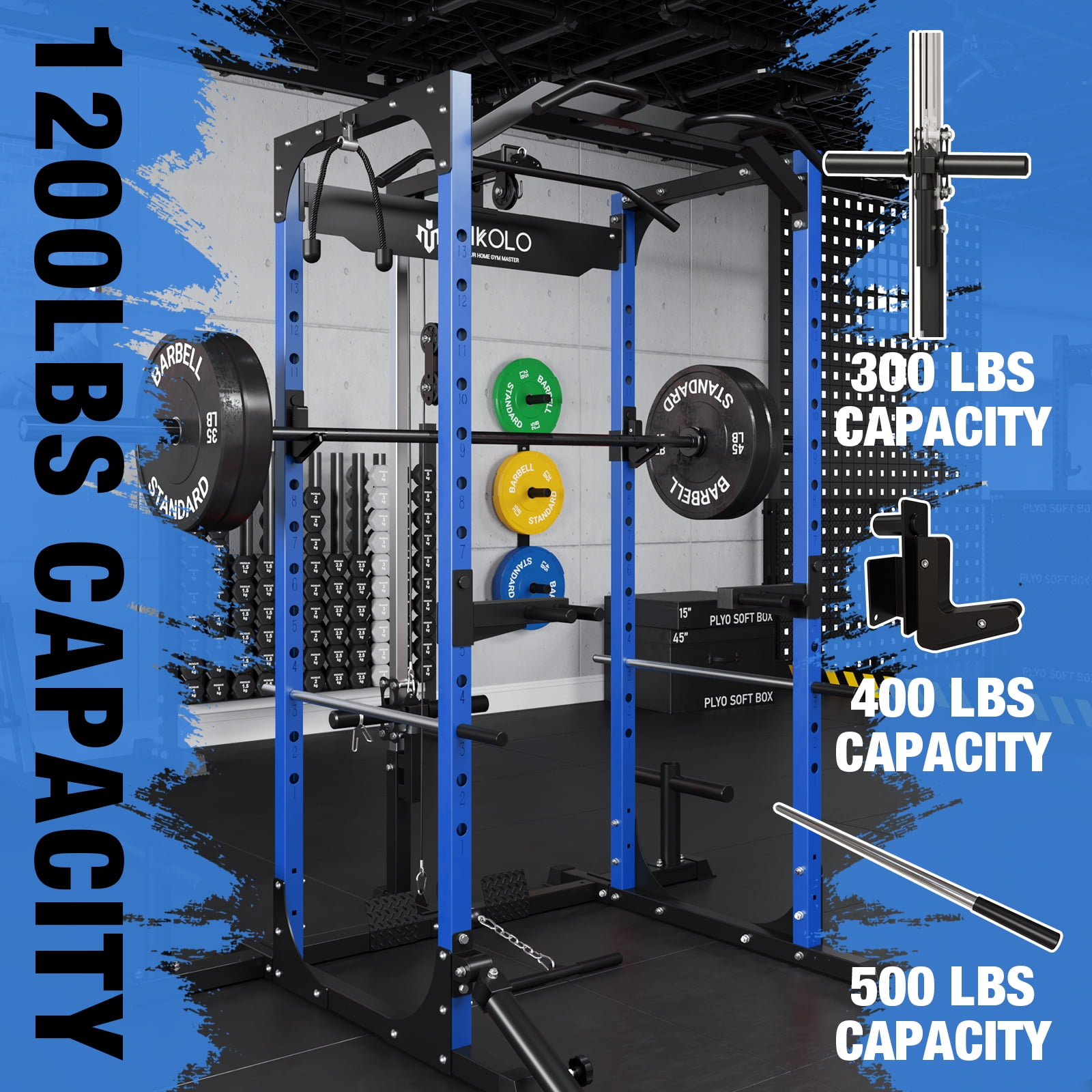 Blue power rack clearance